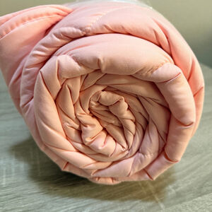 Ambesonne Pink Microfiber Down Alternative Comforter Estimated Queen New Sealed